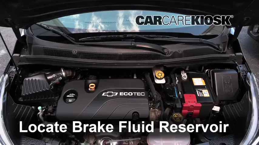 2017 Chevrolet Spark LS 1.4L 4 Cyl. Brake Fluid